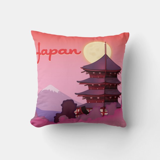 Cojín Decorativo Japón (Anverso)