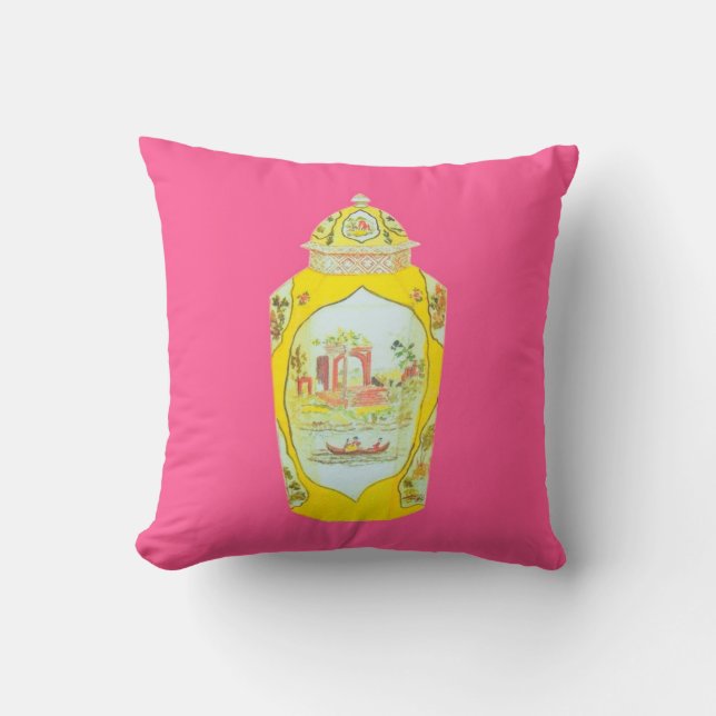 COJÍN DECORATIVO JAR PILLOW EN INGLÉS (Anverso)