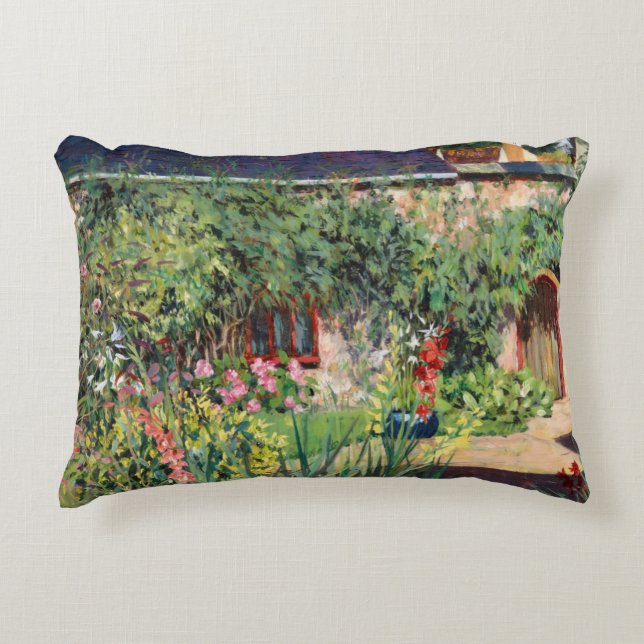 Cojín Decorativo Jardín 2009 del verano (Anverso)