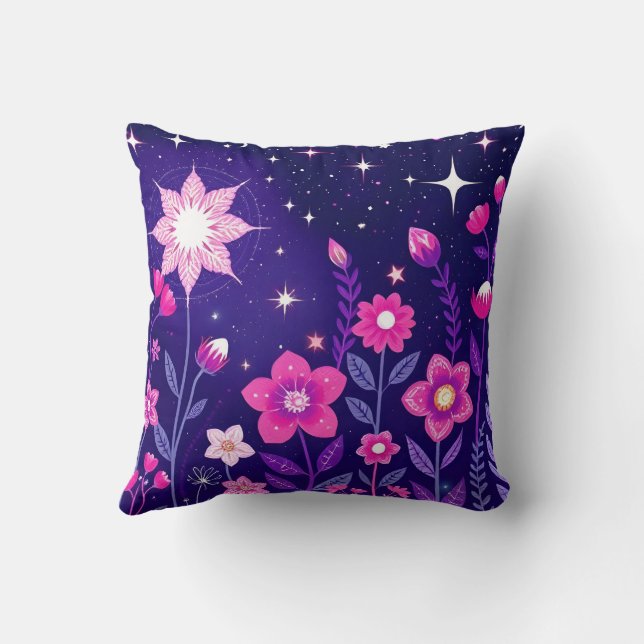 Cojín Decorativo Jardín Celestial (Reverso)
