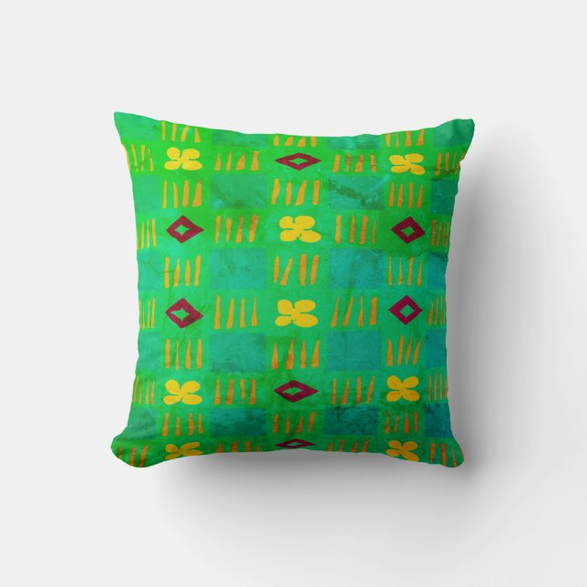 Cojín decorativo Jardín de época (Anverso)