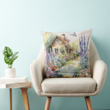 Jardín de flores de la Casa de la Cabaña de Inglés