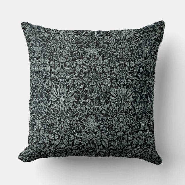 Cojín Decorativo Jardín de flores de William Morris (Anverso)