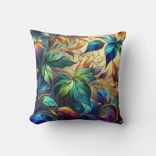 Cojín Decorativo Jardín de la fantasía. Diseño atractivo. Vidrio Fa