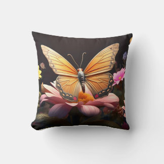Cojín Decorativo Jardín de mariposas encantadas