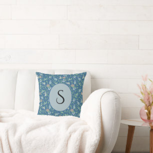 Cojín Decorativo Jardín de primavera Día de la Madre Nido de petirr