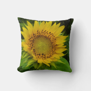 Cojín Decorativo Jardín de verano del girasol