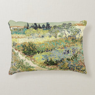 Cojín Decorativo Jardín de Vincent Van Gogh en Arlés