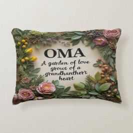 Cojín Decorativo "Jardín del amor crece en OMA