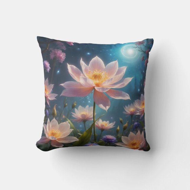 Cojín Decorativo Jardín del Encanto (Anverso)