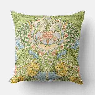 Cojín Decorativo Jardín Floral Clásico Myrtle de Willam Morris