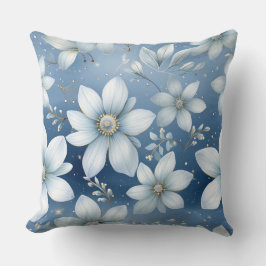 Cojín Decorativo Jardín Glacial Invierno Botánico