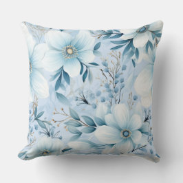 Cojín Decorativo Jardín Glacial Invierno Botánico