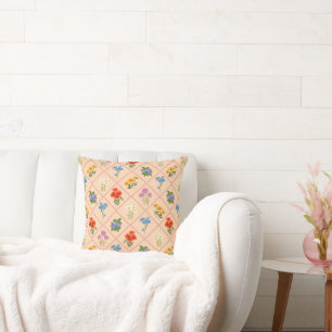 Cojín Decorativo Jardín Harlequin de flores silvestres