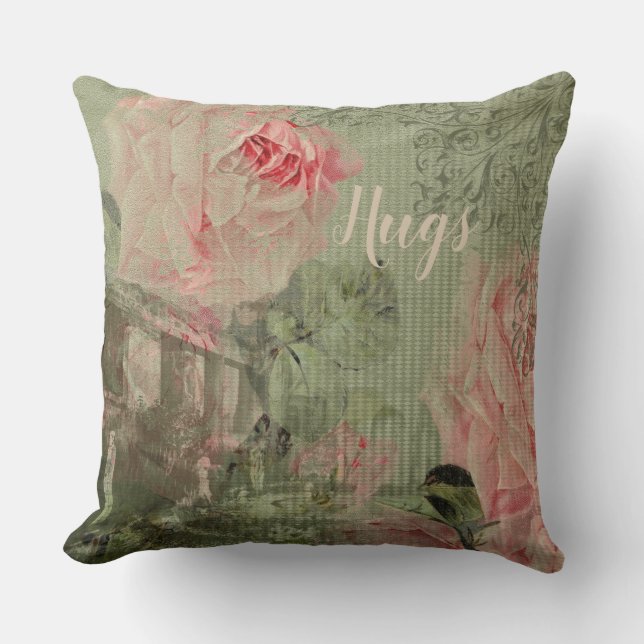 Cojín Decorativo Jardín romántico - Pillow (Anverso)