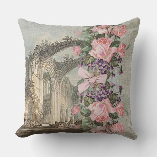 Cojín Decorativo Jardín romántico - Pillow (Anverso)