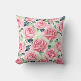 Cojín decorativo Jardín Rosa