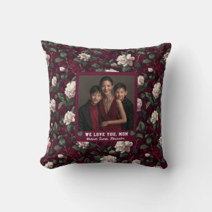 Cojín Decorativo Jardineras Flor Momia Hija Rústica Botánica