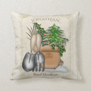 Cojín Decorativo Jardinero del invierno