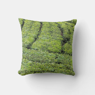 Cojín Decorativo Jardines de té de Munnar en 