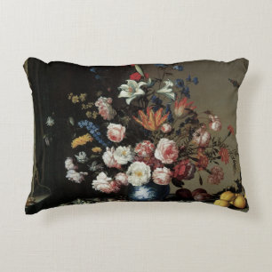 Cojín Decorativo Jarrón de flores junto a una ventana, Balthasar va