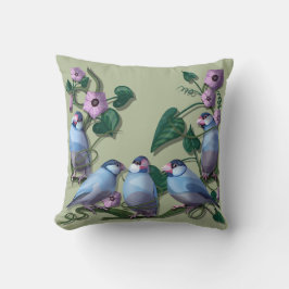 Cojín Decorativo Java sparrows