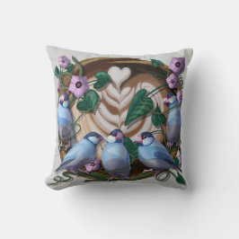 Cojín Decorativo Java Sparrows, Java Coffee