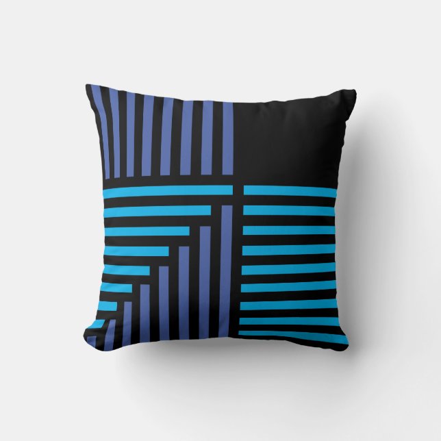 Cojín Decorativo ''Jazz Age Late Midnight'' (Anverso)