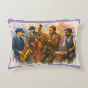 Cojín Decorativo Jazz Muscians
