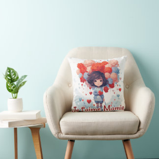 Cojín Decorativo Je t'aime Mamie