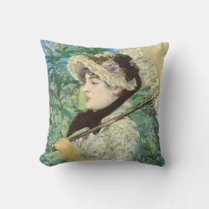 Cojín Decorativo Jeanne (primavera) Edouard Manet