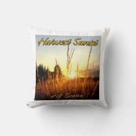 Cojín Decorativo Jeff Benton Harvest Sunset Fan pillow