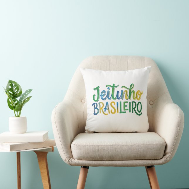 Cojín Decorativo Jeitinho Brasileiro (Silla)