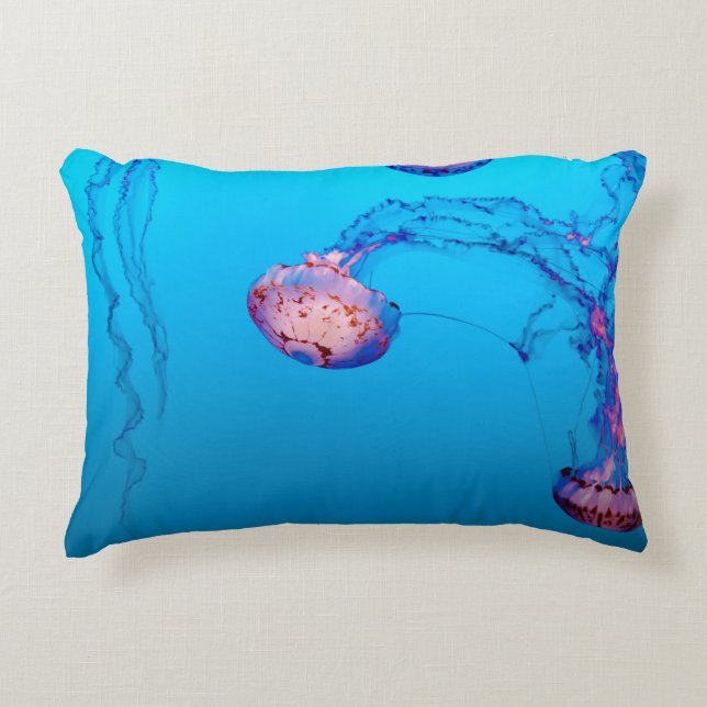 COJÍN DECORATIVO JELLY FISHES SUPERIOR AL AGUA (Anverso)