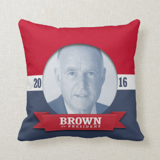 COJÍN DECORATIVO JERRY BROWN 2016