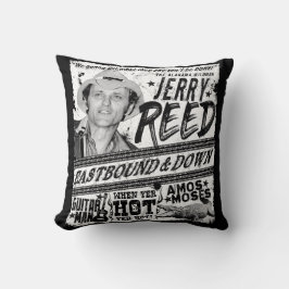 Cojín Decorativo Jerry Reed Song Poster