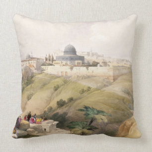 Cojín Decorativo Jerusalén, el 9 de abril de 1839, platea 16 del