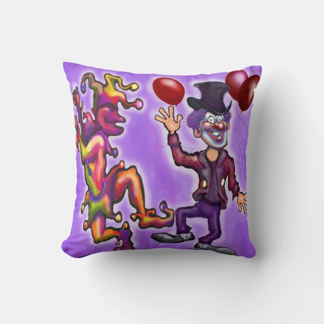 Cojín decorativo Jester Clown (Anverso)