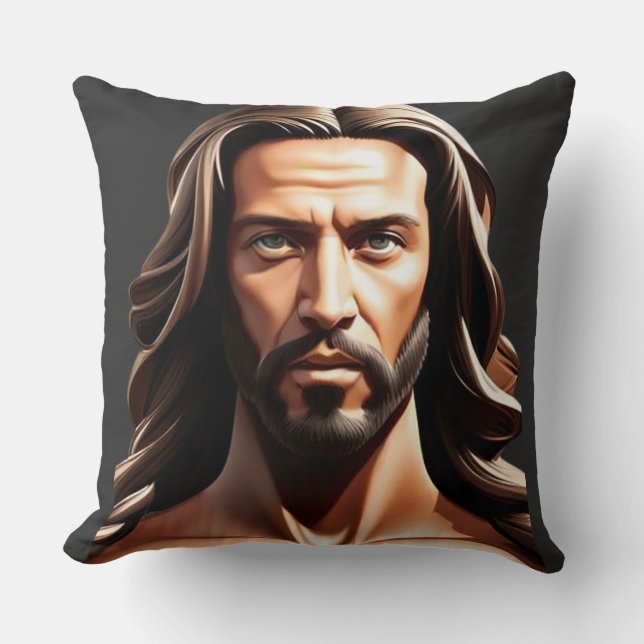 Cojín decorativo Jesucristo (Anverso)