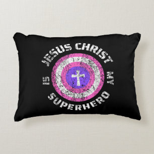 Cojín Decorativo Jesucristo Es Mi Superhéroe Jesús