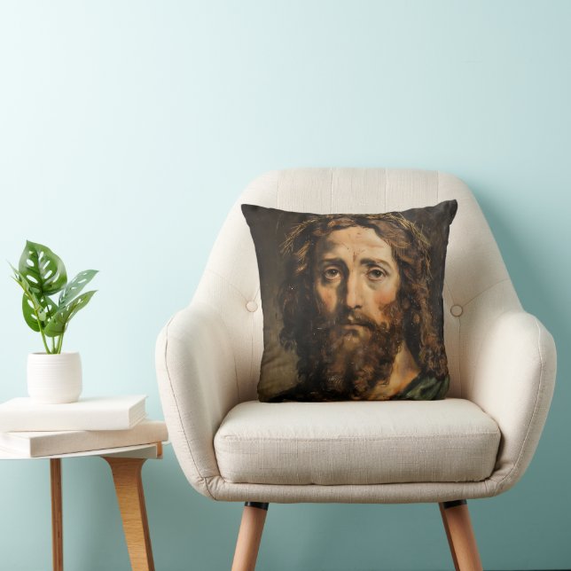Cojín Decorativo Jesucristo Religioso  (Silla)