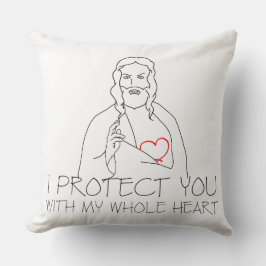 Cojín Decorativo Jesucristo - Te Protejo