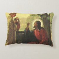 Jesucristo y el buen samaritano en el pozo