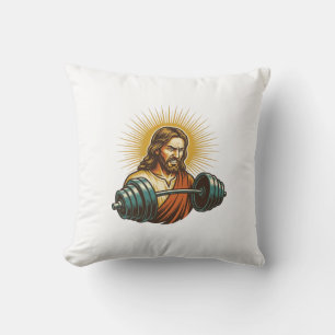 Cojín Decorativo Jesús agregando accidentalmente demasiado peso Fra
