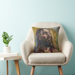 Cojín Decorativo Jesús Cristianismo Impresionismo