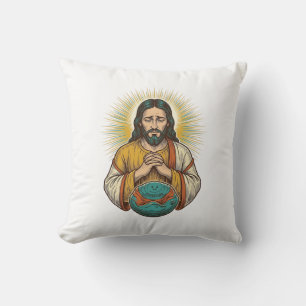 Cojín Decorativo Jesús decepcionado Bola de ejercicio desinflada Fr