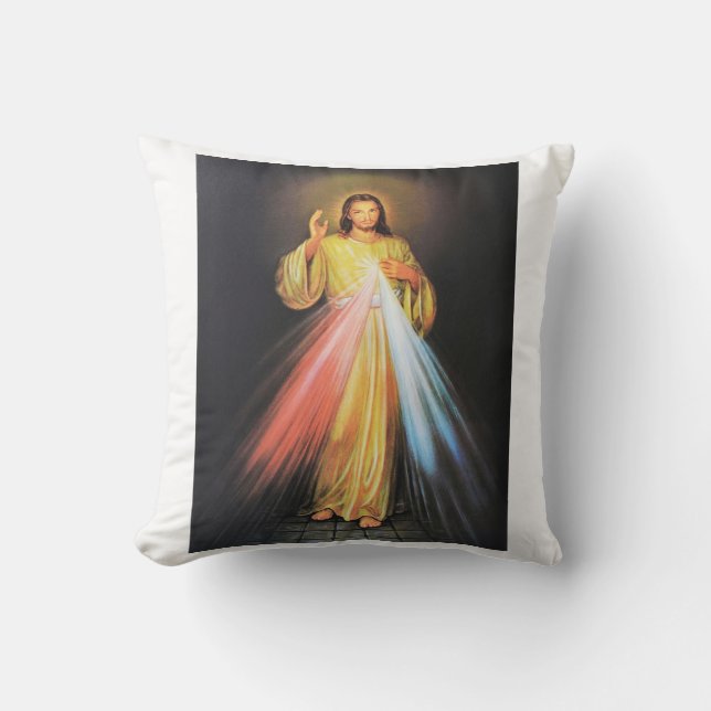 Cojín Decorativo Jesus en ti confio (Anverso)