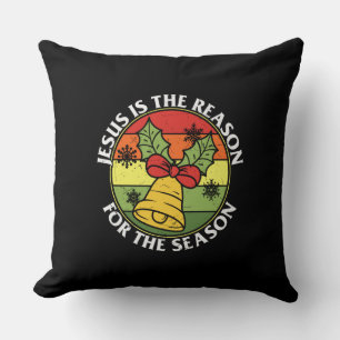 Cojín Decorativo Jesús Es La Razón De La Temporada