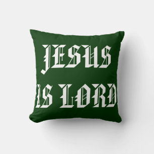 COJÍN DECORATIVO JESUS ES LORD