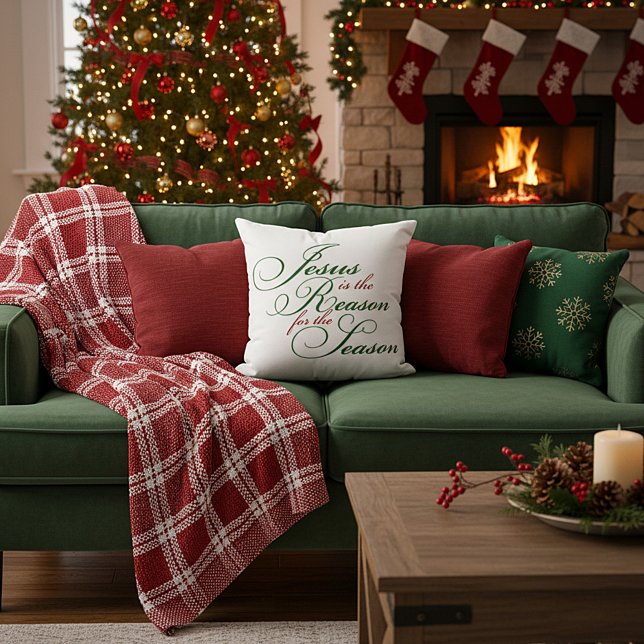 Cojín Decorativo Jesus is the reason throw pillow (Subido por el creador)